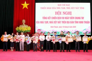 Ninh Thuận: Hoàn thành xóa nhà tạm trước 1 tháng