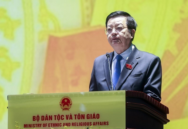 Phó Thủ tướng Chính phủ Mai Văn Chính phát biểu chỉ đạo tại Đại hội. Ảnh: Minh Đức/TTXVN maivanchinh.jpg