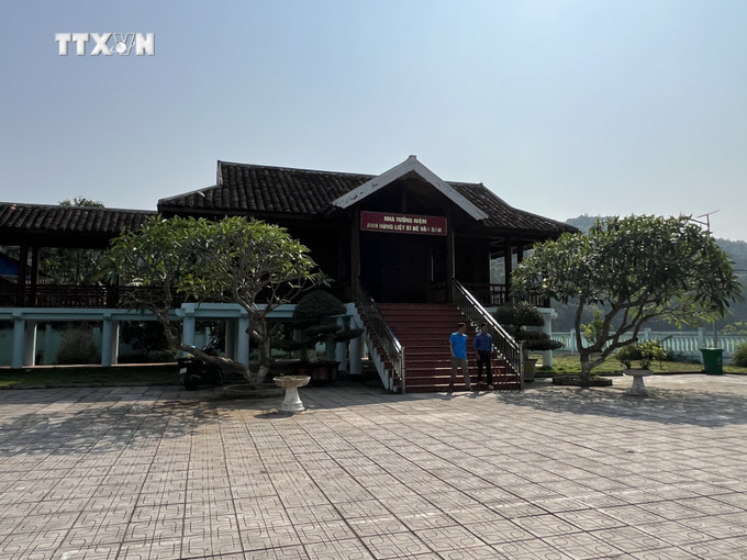 Di tích lịch sử địa điểm lưu niệm Anh hùng Liệt sỹ Bế Văn Đàn là địa chỉ đỏ giáo dục truyền thống cách mạng. Ảnh: Chu Hiệu - TTXVN vna_potal_di_tich_lich_su_dia_diem_luu_niem_anh_hung_liet_sy_be_van_dan_cao_bang__7343636.jpeg