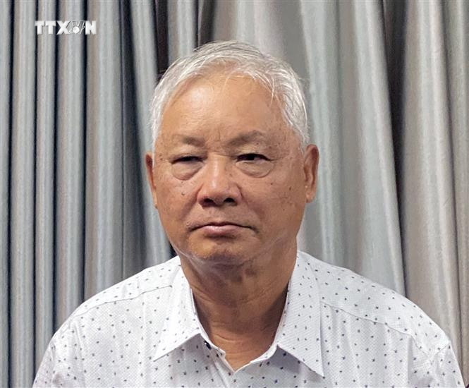 Ông Phạm Đình Cự, nguyên Phó Bí thư Tỉnh ủy, nguyên Bí thư Ban cán sự đảng, nguyên Chủ tịch UBND tỉnh Phú Yên. Ảnh: TTXVN phát vna_potal_ban_bi_thu_quyet_dinh_khai_tru_dang_voi_7_dang_vien_vi_pham_7314202.jpg