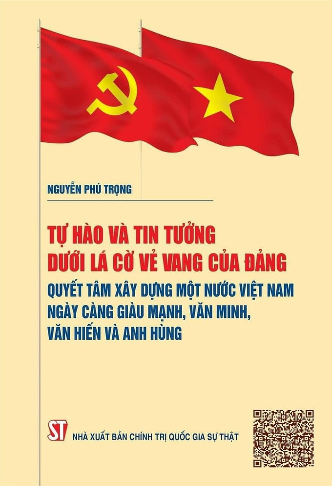 Xuất bản sách điện tử bài viết của Tổng Bí thư Nguyễn Phú Trọng. Ảnh: toquoc.vn tu-hao-duoi-la-co-dang-sach-tbthu-1709367643133-170936764383128873442.jpg