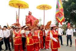 Khôi phục Lễ hội rước ông Khiu, bà Khiu ở Hy Cương sau 19 năm gián đoạn