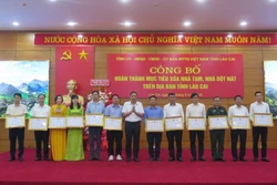 Lào Cai: Hoàn thành mục tiêu xóa 10.707 nhà tạm, nhà dột nát