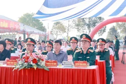 Đại tướng Nguyễn Trọng Nghĩa dự chương trình 'Xuân Chiến sĩ' ấm tình quân dân