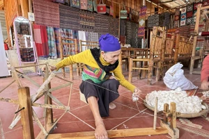 Dệt văn hóa Thái trên những khung cửi Pù Luông