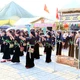Trình diễn Lễ ru con, dặn con biết đi làm nương, làm ruộng của đồng bào dân tộc Thái đen tại huyện Quỳnh Nhai. Ảnh: Quang Quyết – TTXVN