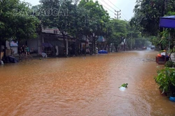 Mưa lớn diện rộng gây sạt lở, ngập úng một số tuyến giao thông ở Lào Cai