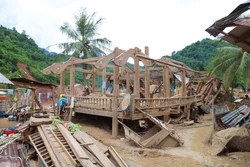 500 căn nhà, trường học mới cho vùng lũ Nghệ An: Nỗ lực giữ vững tiếng trống khai giảng