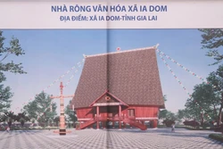 Vun đắp 'thế trận lòng dân' từ công trình Nhà rông văn hóa nơi biên giới