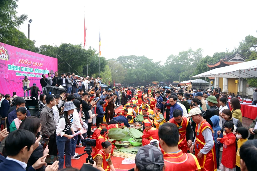 Hội thi bánh chưng, bánh giầy tỉnh Hải Dương năm 2023