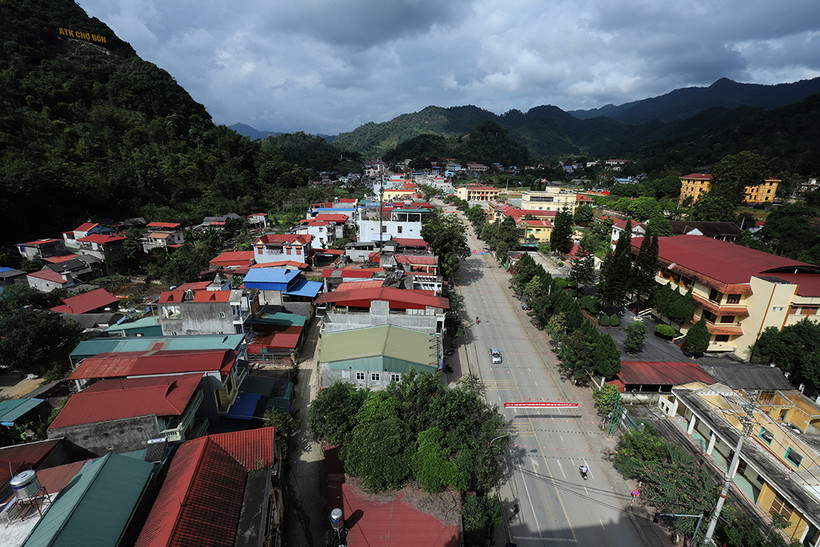 Huyện Chợ Đồn (Bắc Kạn) ngày nay. Ảnh: Hoàng Hà