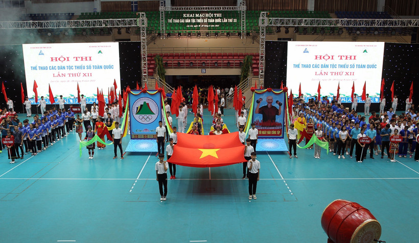 Quang cảnh lễ khai mạc. Ảnh: Quốc Khánh - TTXVN