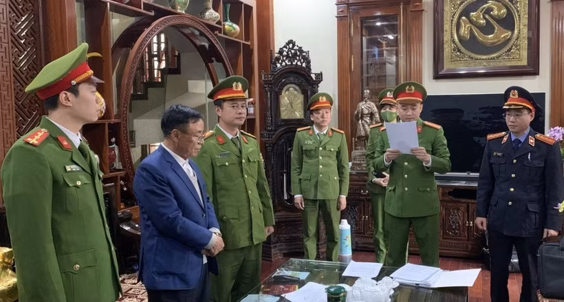 Bắt tạm giam ông Trương Minh Hiến, nguyên Phó Chủ tịch UBND tỉnh Hà Nam