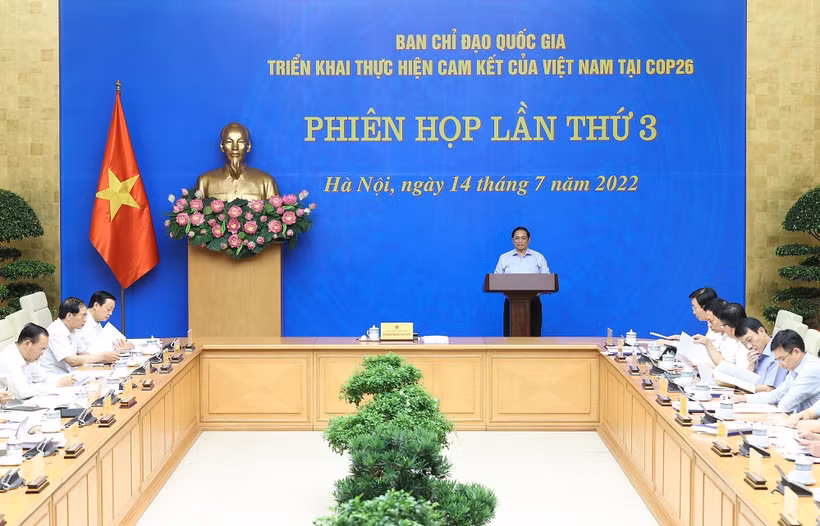 Thủ tướng Phạm Minh Chính: Biến đổi khí hậu là vấn đề khách quan, mang tính toàn cầu, toàn dân