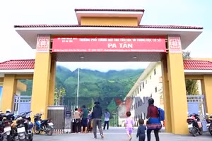 Vận hành thử nghiệm trường nội trú Liên cấp Pa Tần trước năm học mới