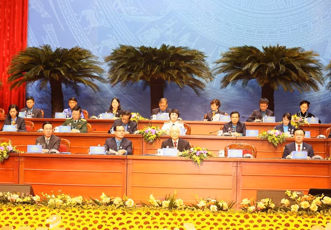 Khai mạc trọng thể Đại hội Công đoàn Việt Nam lần thứ XIII, nhiệm kỳ 2023-2028 ảnh 9