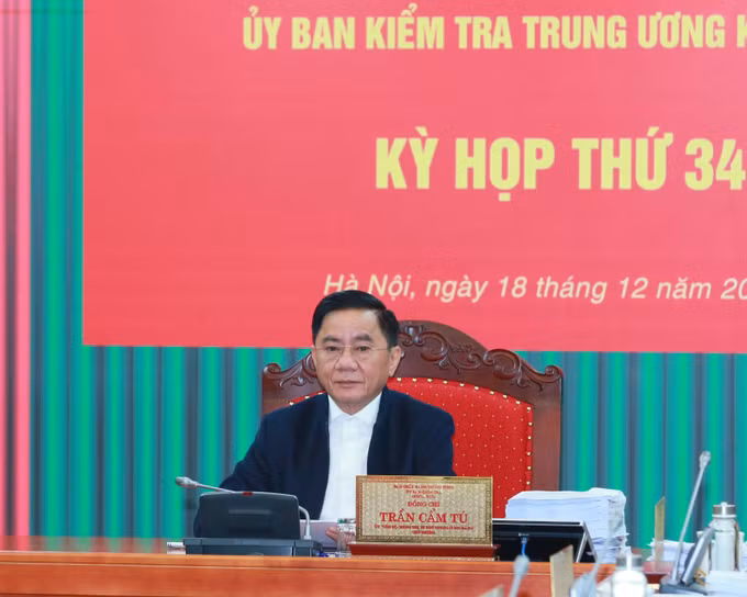 Kỳ họp thứ 34 Ủy ban Kiểm tra Trung ương xem xét, xử lý các tổ chức Đảng, đảng viên có liên quan trong thực hiện các dự án năng lượng tái tạo ảnh 1