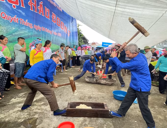 Đặc sắc lễ hội Háu Đoong của người Giáy ở Lai Châu ảnh 4