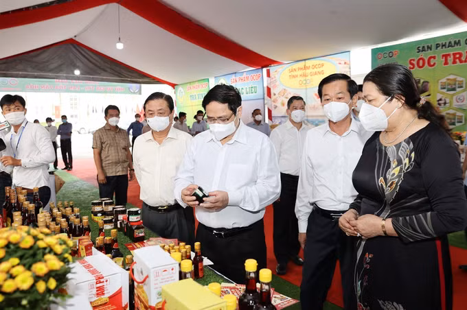 Thủ tướng Phạm Minh Chính dự Hội nghị thúc đẩy phát triển nông nghiệp Đồng bằng sông Cửu Long ảnh 3