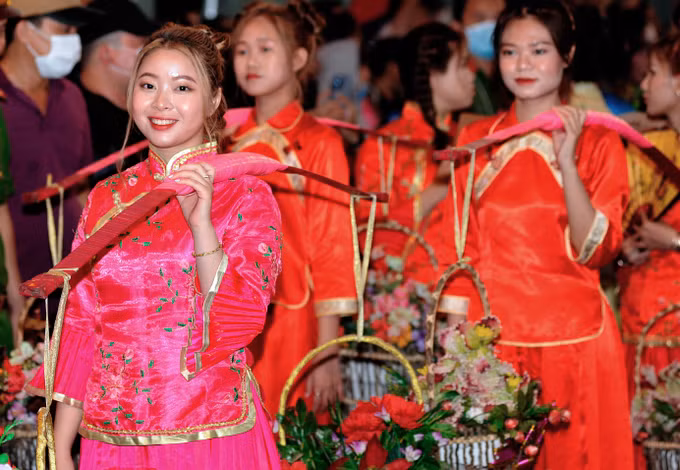 Rộn ràng Tết Nguyên Tiêu của người Hoa thành phố Hồ Chí Minh ảnh 7