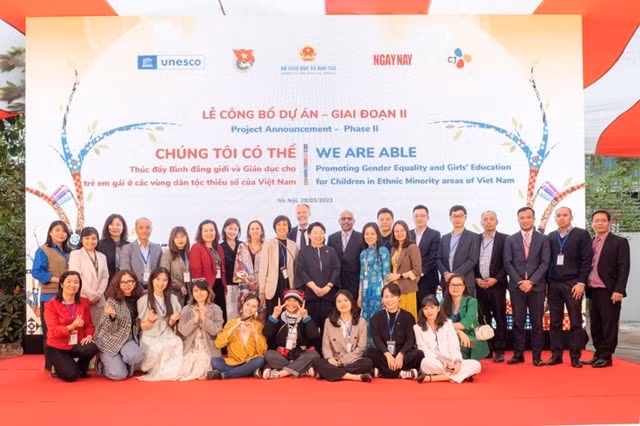 UNESCO công bố giai đoạn 2 dự án thúc đẩy giáo dục cho trẻ em gái dân tộc thiểu số