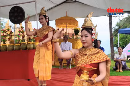 Độc đáo Lễ hội Thắk Côn Khmer giữa lòng Thủ đô