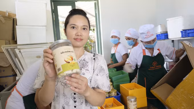 Huyện miền núi Khánh Sơn khởi sắc từ thương hiệu sầu riêng cơm vàng, hạt lép ảnh 4