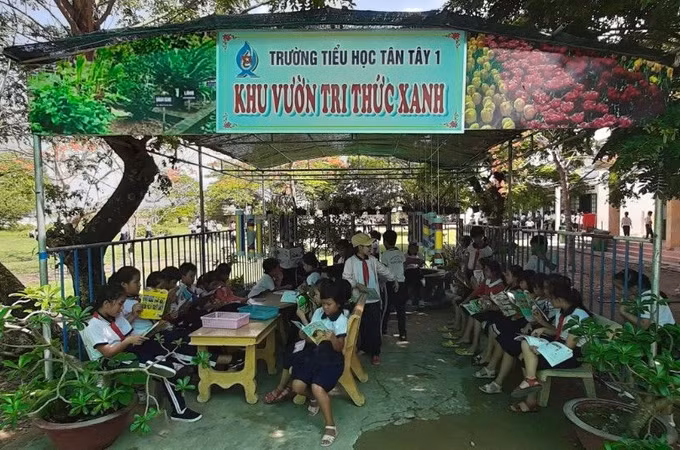 Nhân rộng mô hình "Khu vườn tri thức xanh" ở Tiền Giang ảnh 1